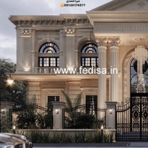Exterior House Luxury Villa Luxury  House House Front Design Home Front Design-9762