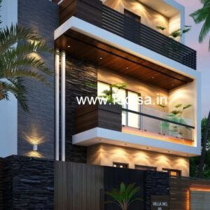 Exterior House Luxury Villa Luxury  House House Front Design Home Front Design-9805