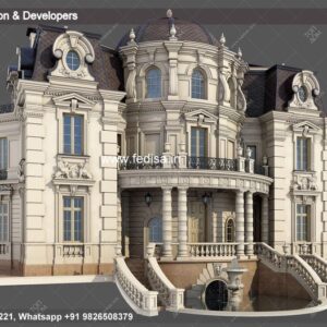 Exterior House Luxury Villa Luxury  House House Front Design Home Front Design-9808