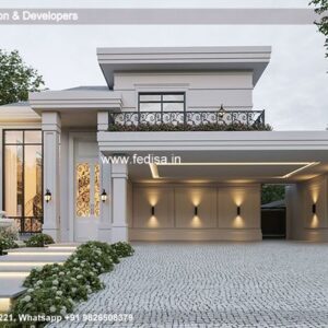 Exterior House Luxury Villa Luxury  House House Front Design Home Front Design-9822