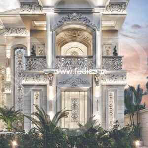 Exterior House Luxury Villa Luxury  House House Front Design Home Front Design-9838