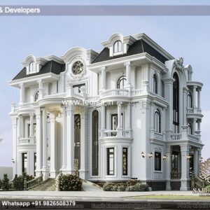 Exterior House Luxury Villa Luxury  House House Front Design Home Front Design-9907