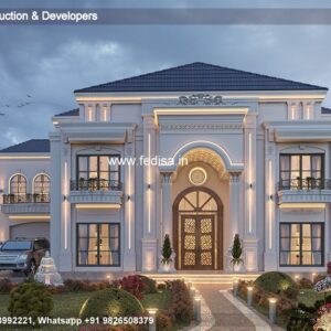 Exterior House Luxury Villa Luxury  House House Front Design Home Front Design-9990